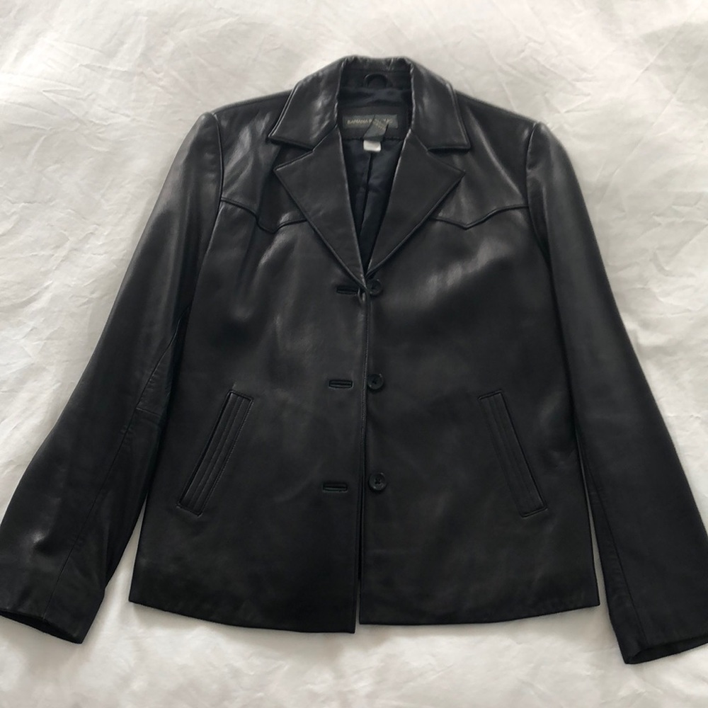 Banana Republic leather jacket